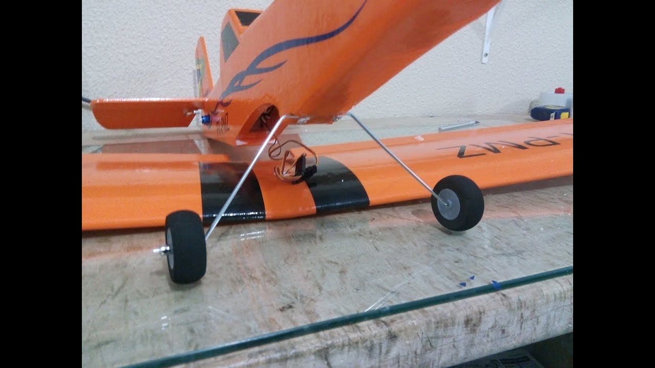 Dica - Fabricando Trem de pouso Principal para Aeromodelos