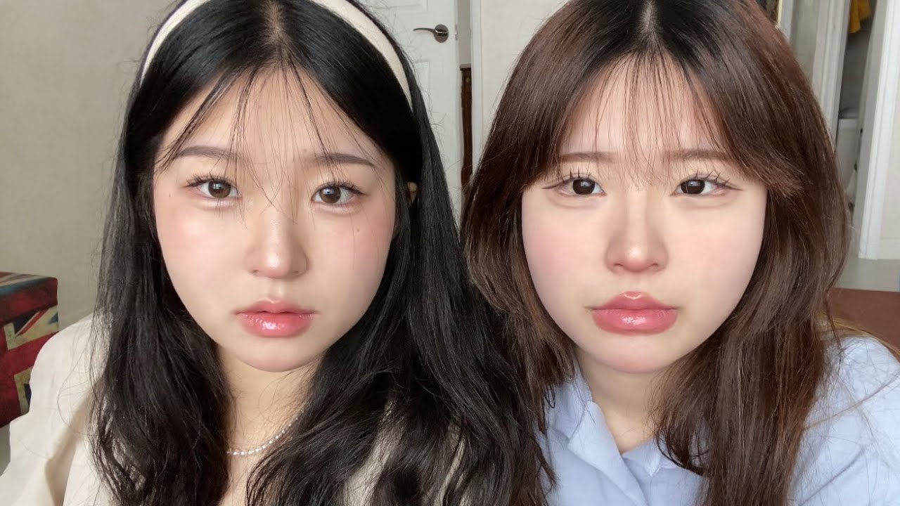 쌍둥이랑 울먹 메이크업🌷✨🥺 | 04년생 겟레디윗미 |  미친 하이라이터 추천✨ | WATCH윤와치