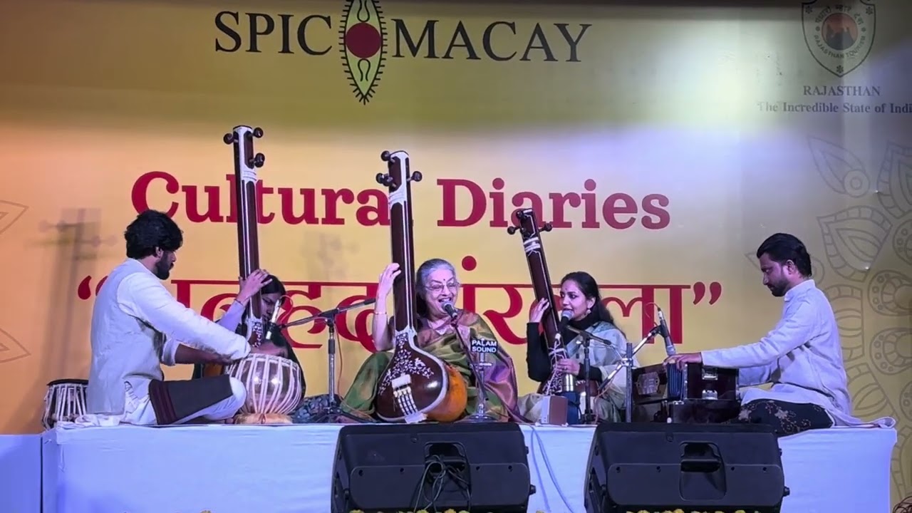 Drut Khayal “Yeri Huto Aasan” | Raga Shree | Teentaal | Padma Shri Ashwini Bhide Deshpande | Jaipur