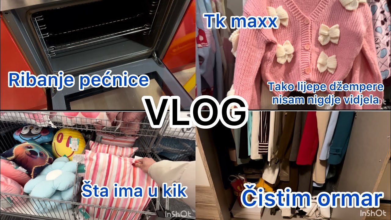 Vlogmas-stalno neko čišćenje i pospremanje🪣🧽 #tkmaxx džemperi😍