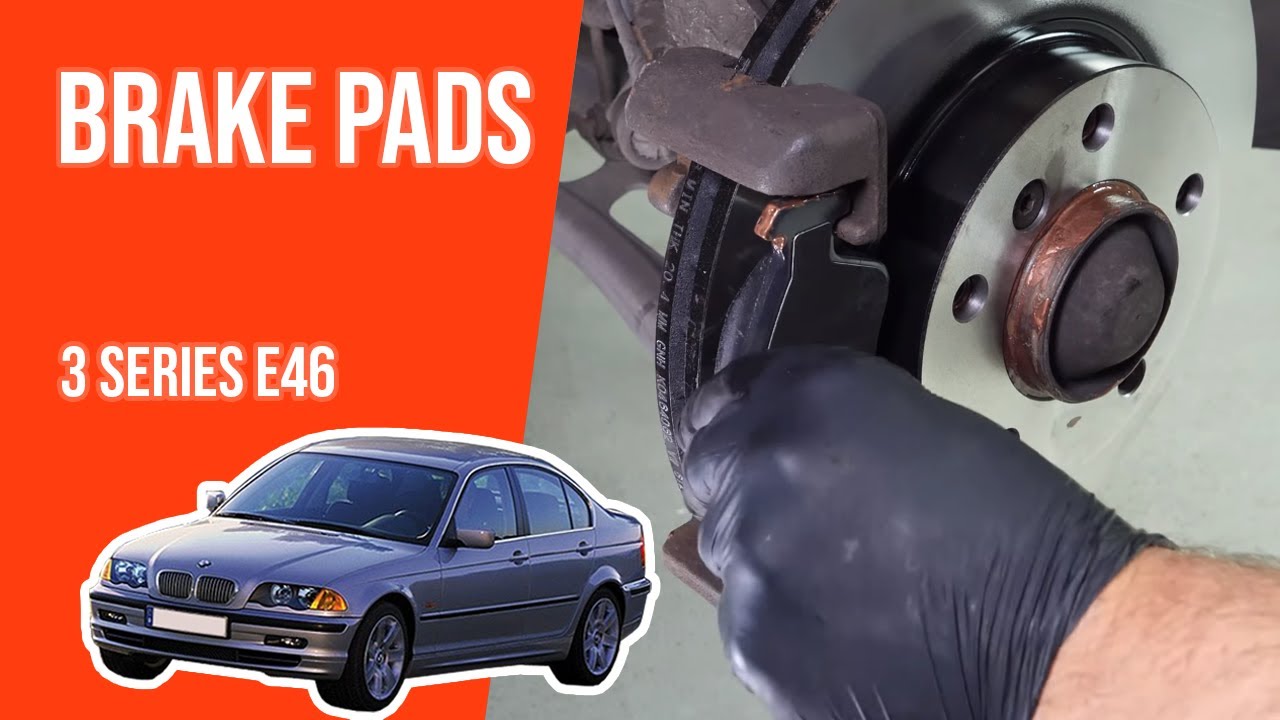 How to replace the front brake pads 3 Series E46 🚗