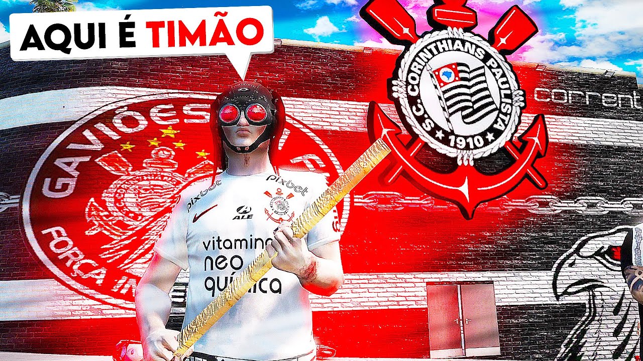 DANDO PAULADA em PALMEIRENSE SAFADO no GTA RP! 👺