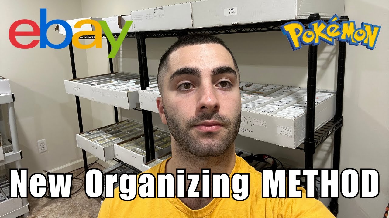 Мой НОВЫЙ метод организации инвентаря карточек eBay