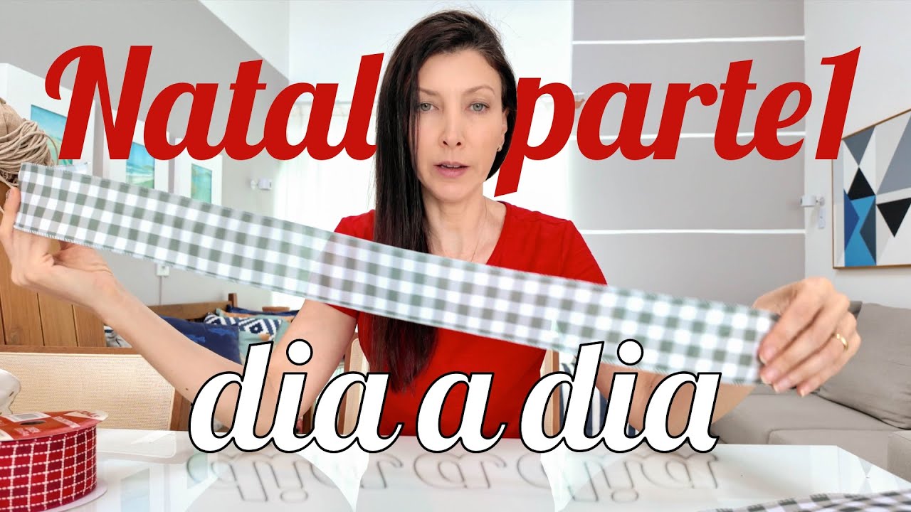 Fui às compras 🛍️ Montei minha árvore 🎄Fiz um cordão de laços 🎀 Estou reformando 🏠