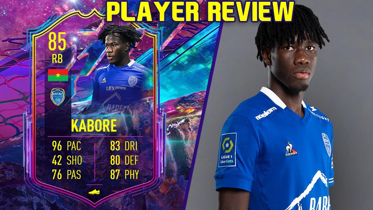 INSANE HIDDEN BEAST! 😱 85 FUTURE STARS KABORE PLAYER REVIEW! FIFA 22 ULTIMATE TEAM