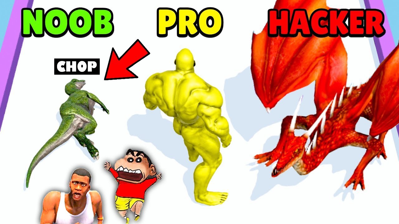 SHINCHAN and CHOP Training DINOSAURS ARMY in Merge Master Dinosaur Fusion Android Gameplay In Hindi