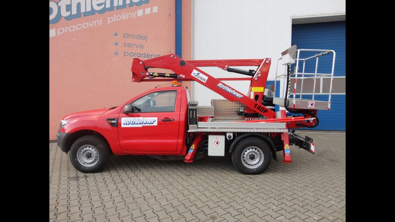 Pracovní plošina E140P, podvozek Ford Ranger 4x4
