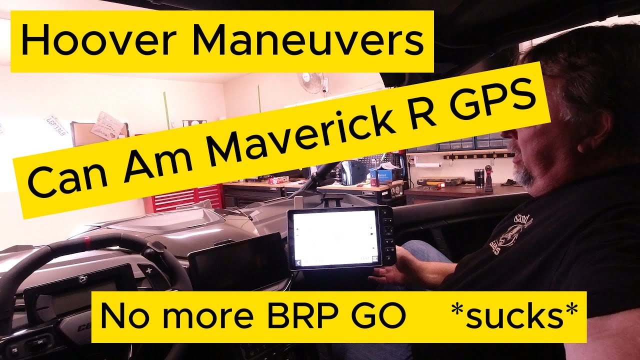Using the Can Am Maverick R electronic device holder to mount my GIANT GPS
