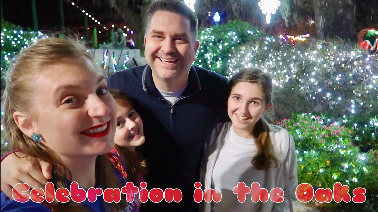 A Festive Night at Celebration in the Oaks: My First Official Christmas in New Orleans!