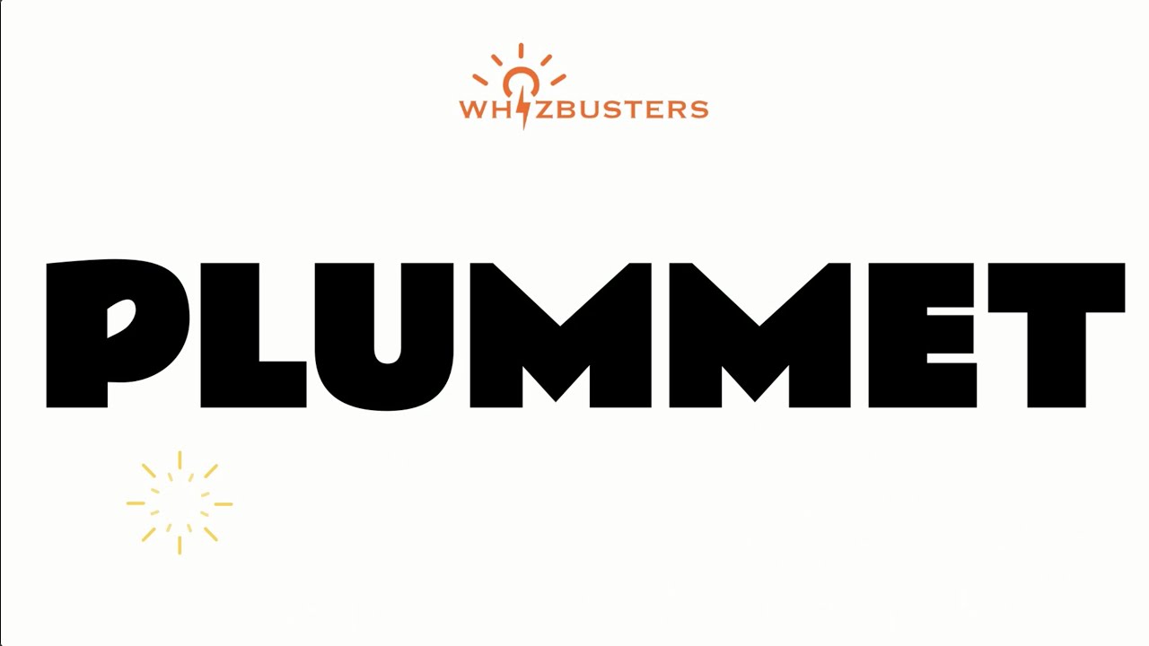 PLUMMET (verb) Meaning, Pronunciation, Examples in Sentences | GRE | GMAT | ENGLISH VOCABULARY | SAT