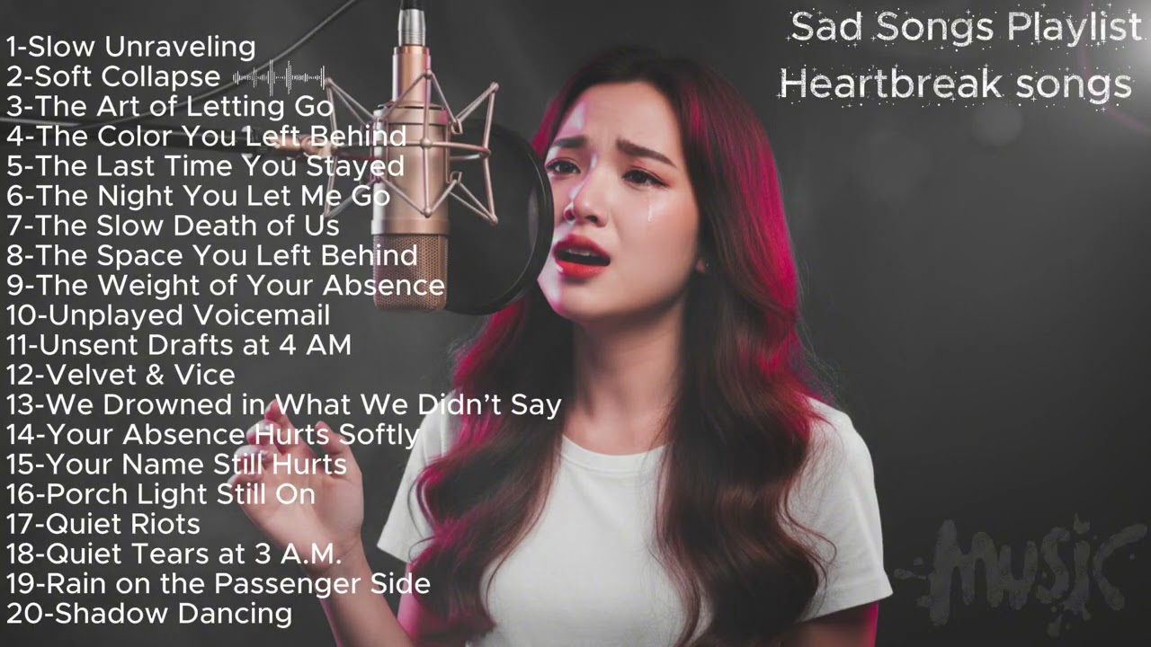 Quiet Tears at 3 A.M.-Sad Songs Playlist for Heartbreak & Late Nights