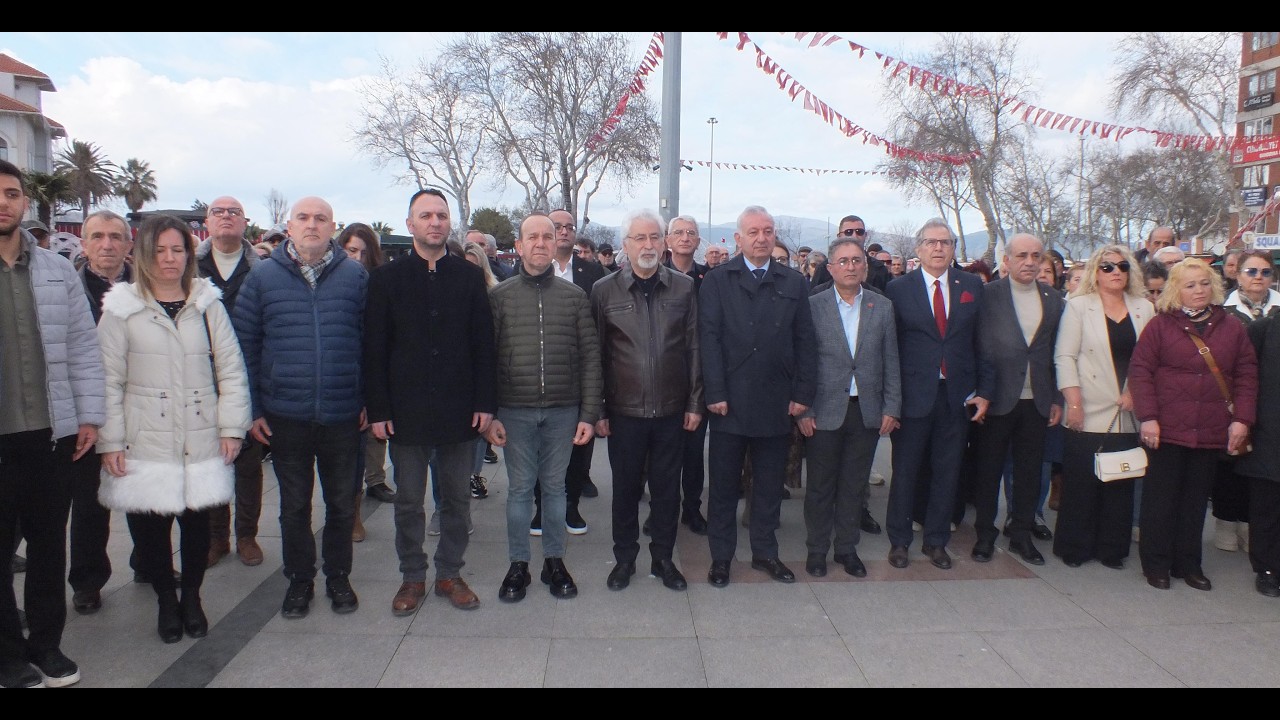 CHP den asrın felaketi 6 Şubat anması