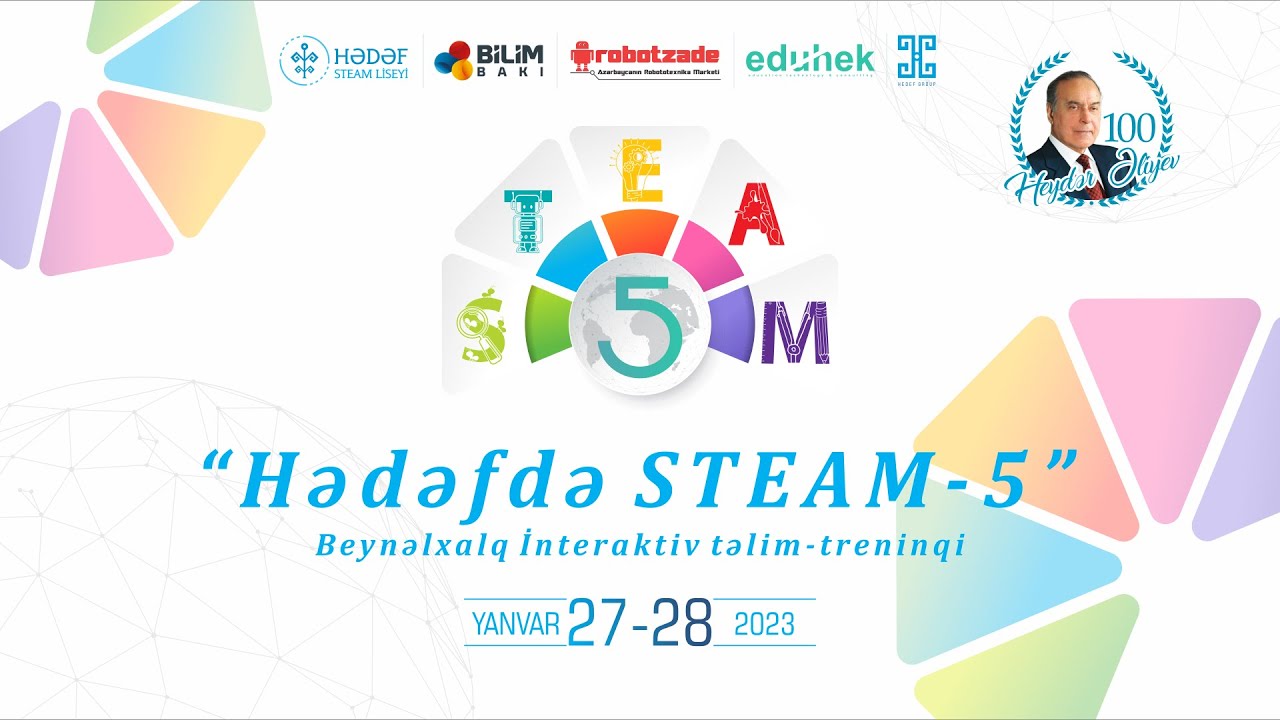 Hədəfdə STEAM - 5 təlimi. 27-28 yanvar 2023