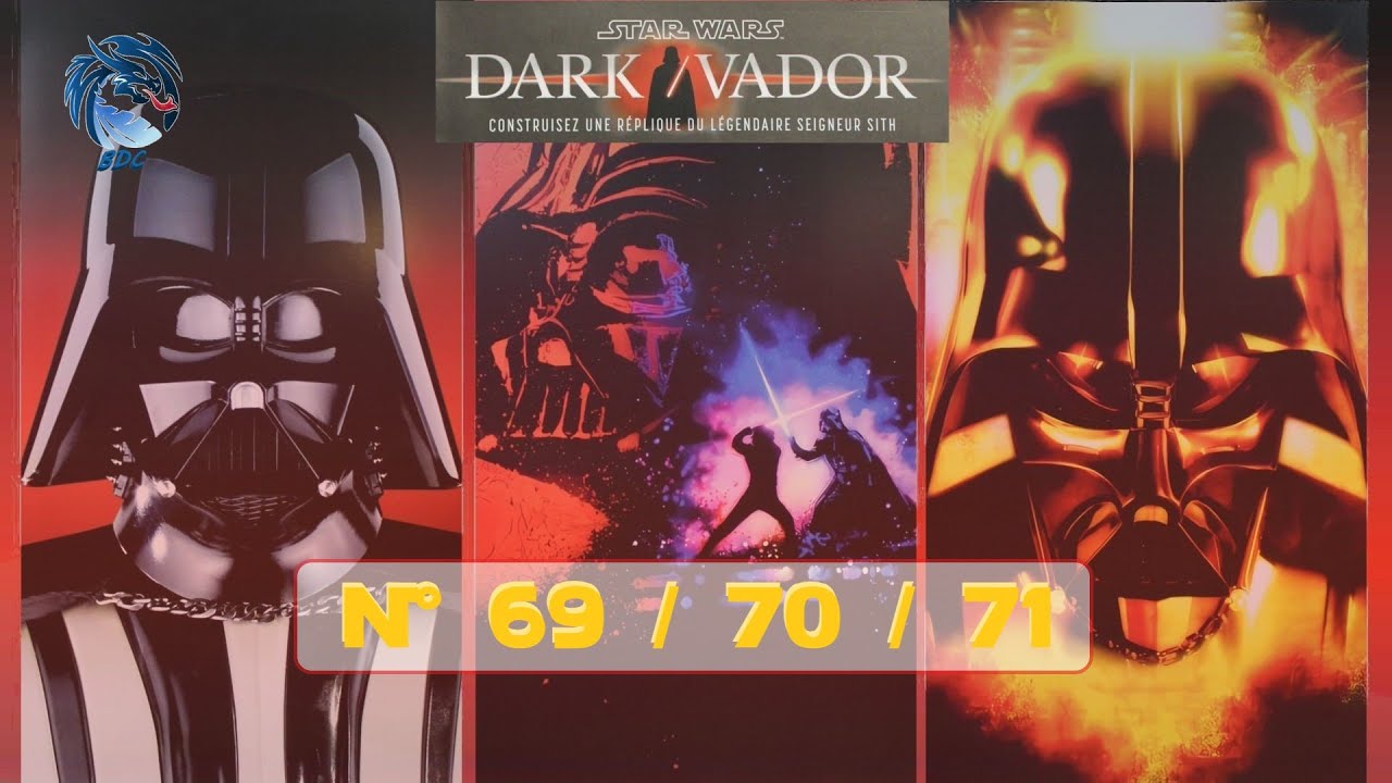 Montage Darth Vader Altaya – Numéros 69 à 71 | Petite avancée