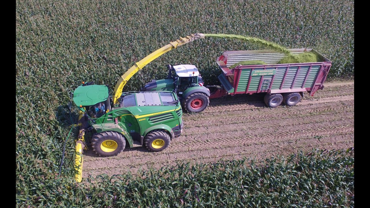 NEW John Deere 8800i + Kemper 390 plus (12 rows) - Lukrena a.s.  |JUST CHOP IT|