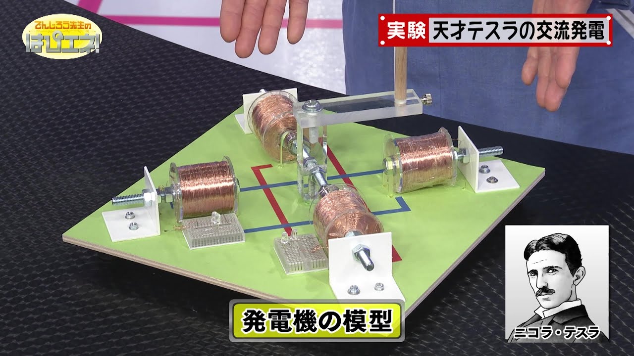 天才テスラの交流発電／The Genius Tesla and AC Power