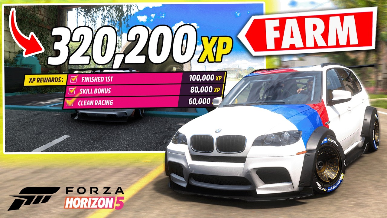 FORZA HORIZON 5 : Le SECRET pour XP RAPIDEMENT sur FH5 ! 😮🔥