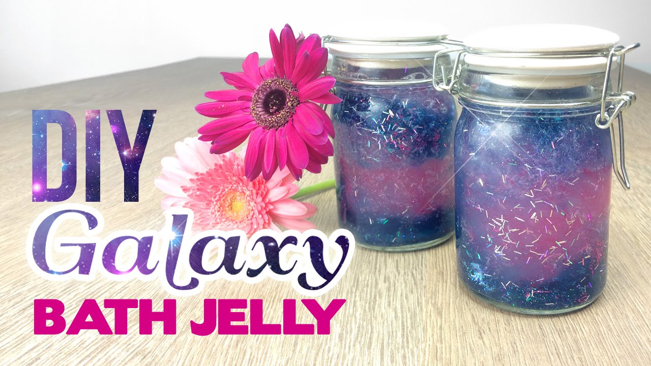 DIY GALAXY Bath Jelly! Lush & Tumblr Inspired Galaxy DIY