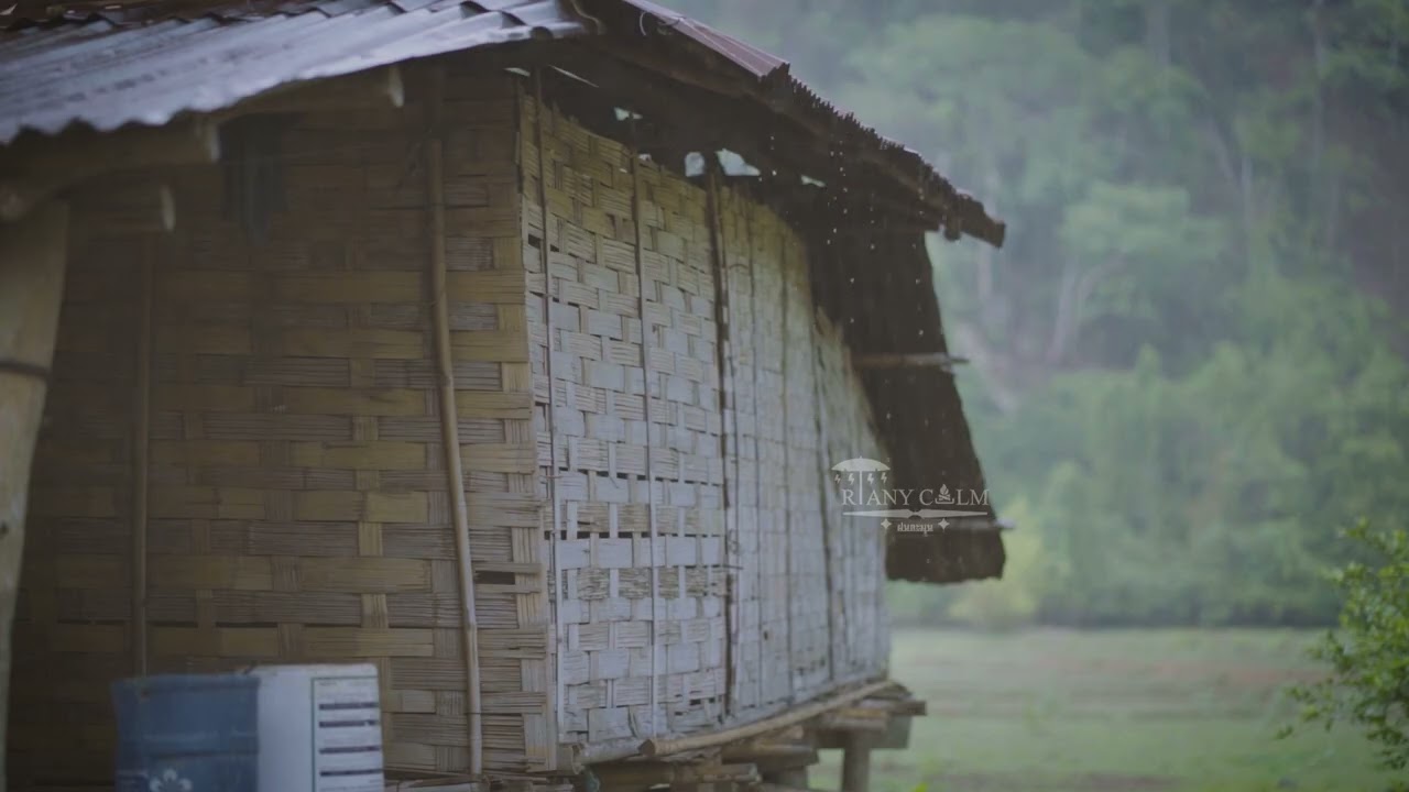เสียงฝนตกบนหลังคาสังกะสี 5 ชม | หลับลึก ผ่อนคลาย ไม่มีโฆษณา | Tin Roof Rain Sounds for Deep Sleep