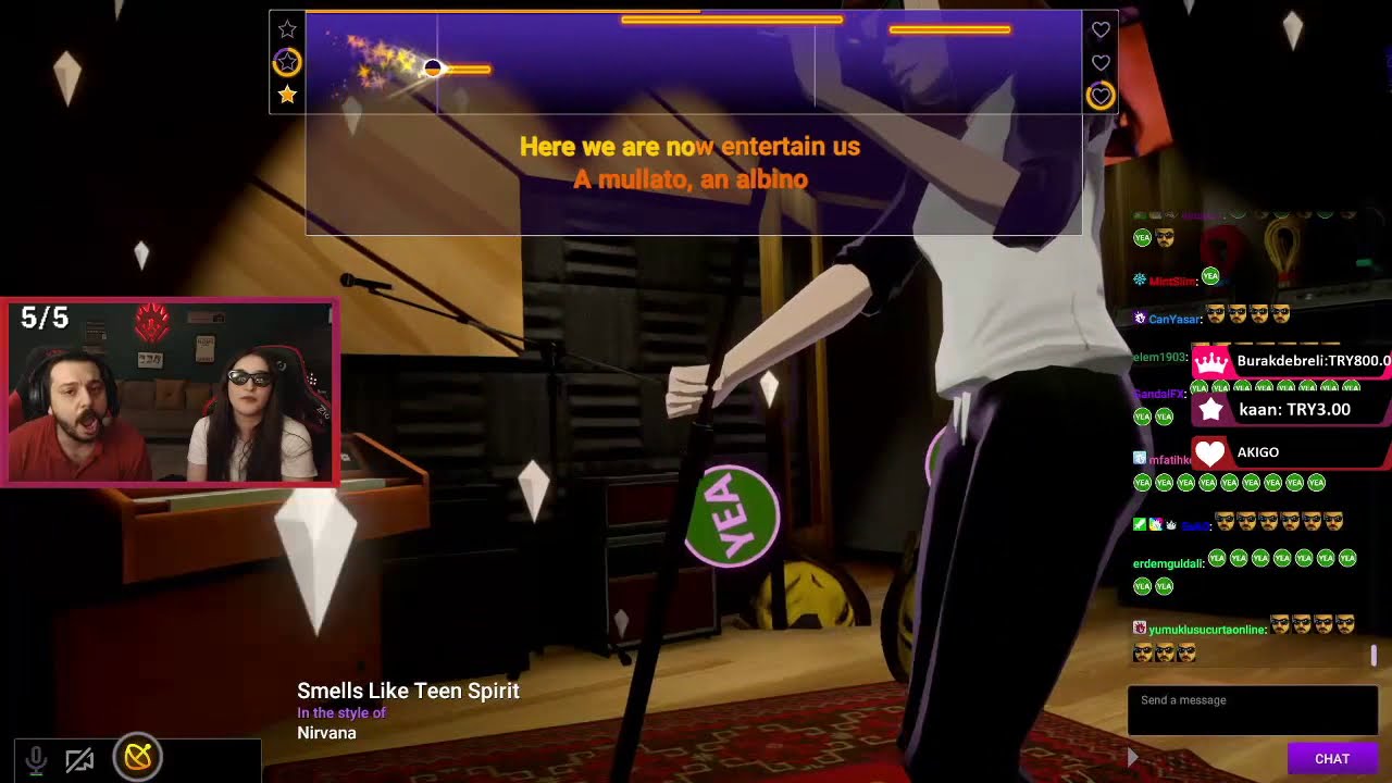 Pqueen Ve Batu Karaoke Yapıyor #3 (Twitch Sings)