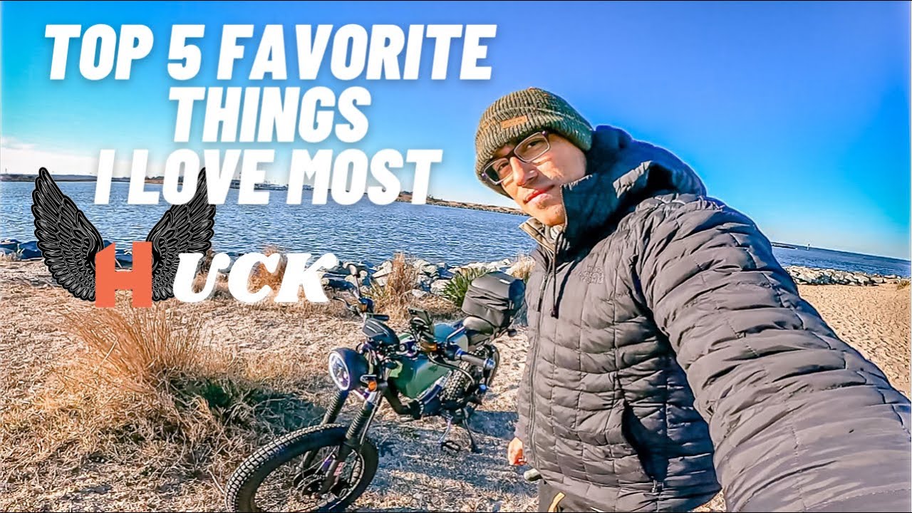 HUCK | TOP 5 FEATURES I LOVE MOST about my Huck Cycles Stinger Electric Motorbike