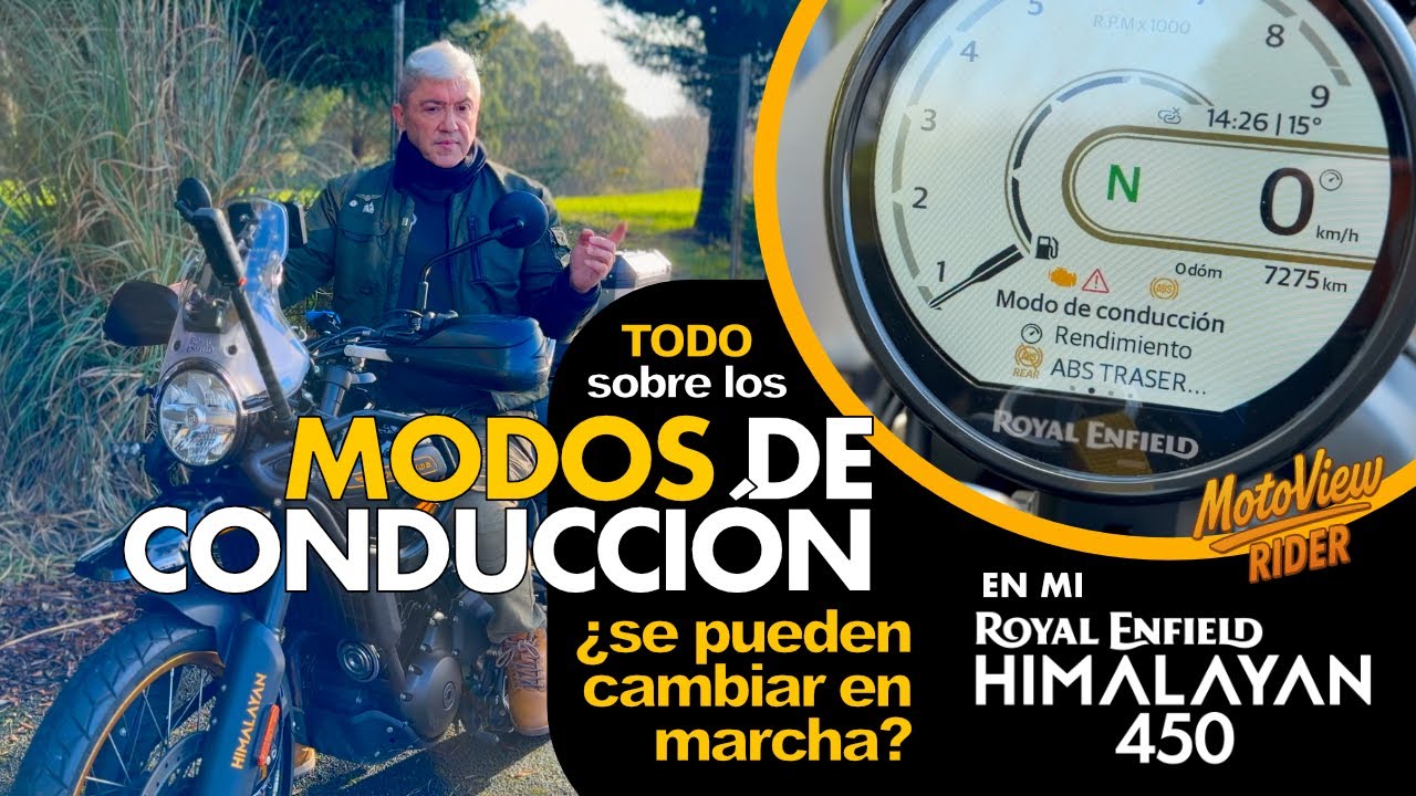 Modos de Conducción ¿cambio en marcha? I Royal Enfield Himalayan 450