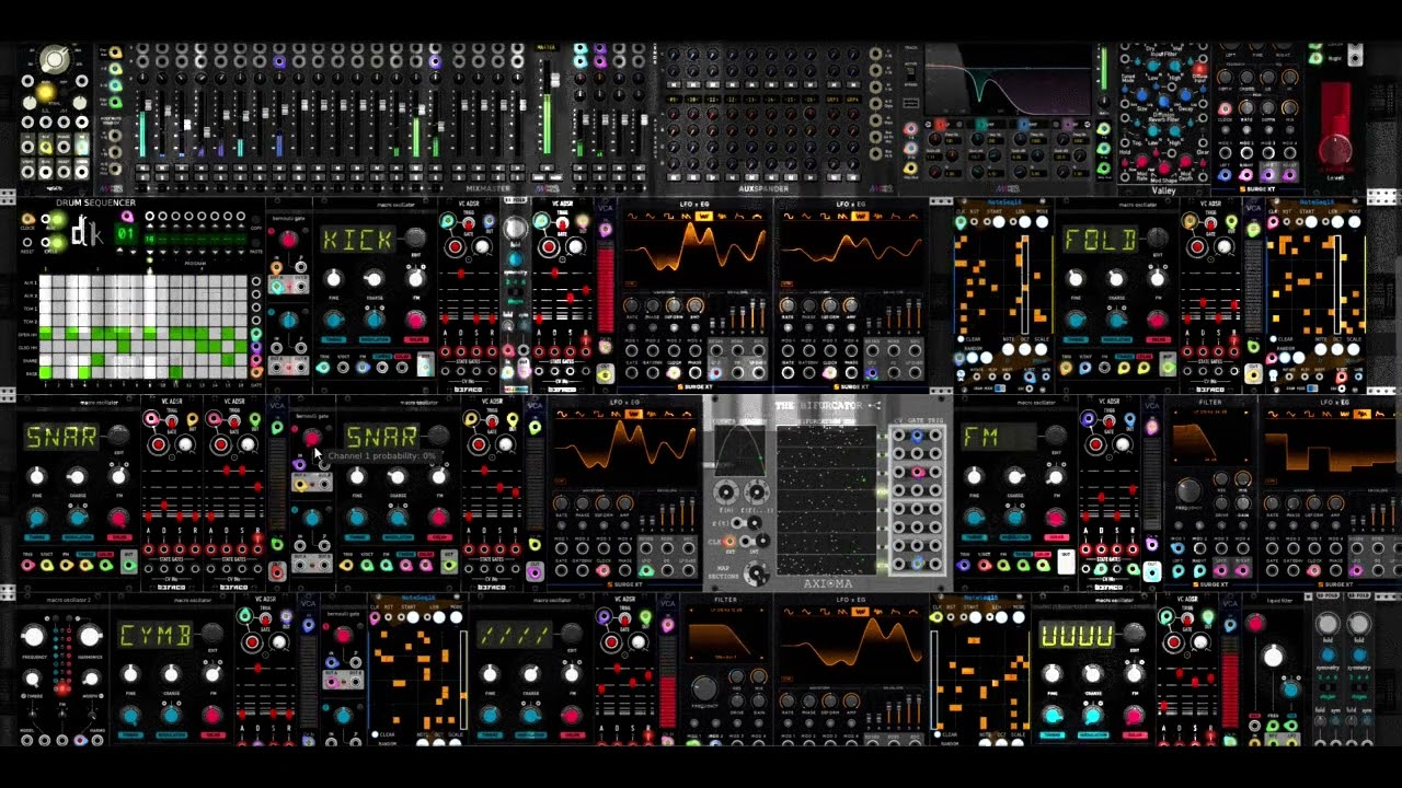 Lucy Blake - IDM Jam 01 - VCV Rack (Cardinal Synth)