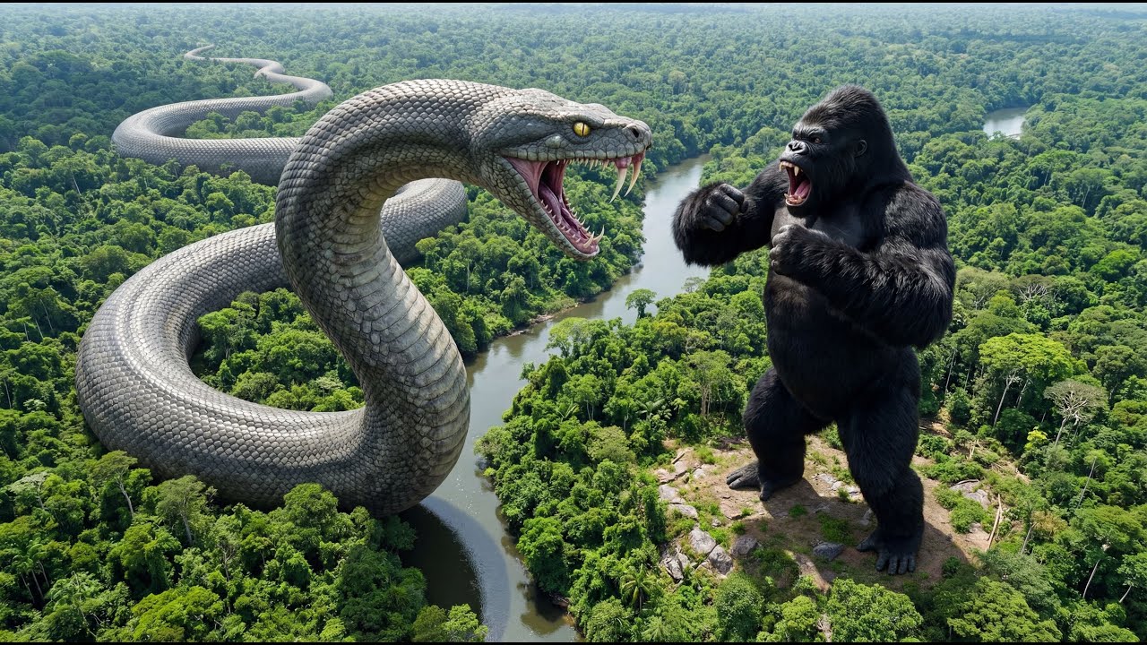 PYTHON vs KING KONG: The Science Behind Nature's Ultimate Showdown | Wildlife Documentary