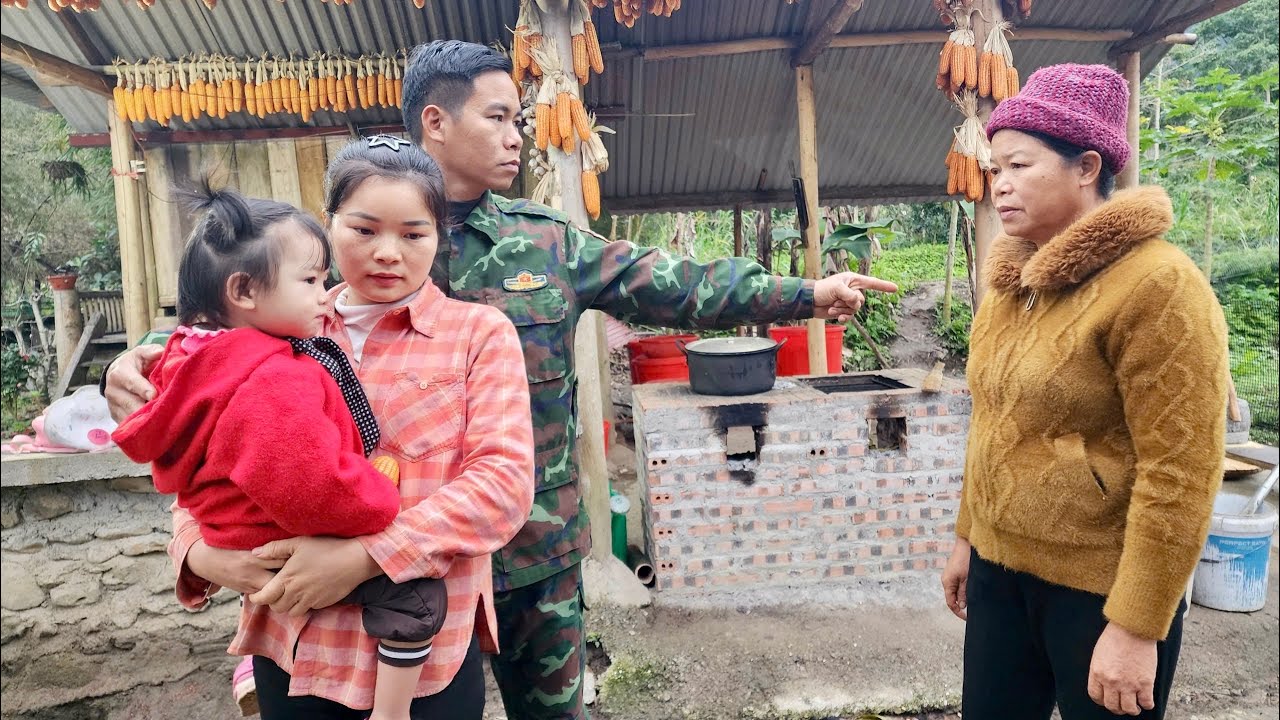 17-year-old girl goes to pick bamboo shoots to sell - Her cruel mom-in-law comes to cause trouble.