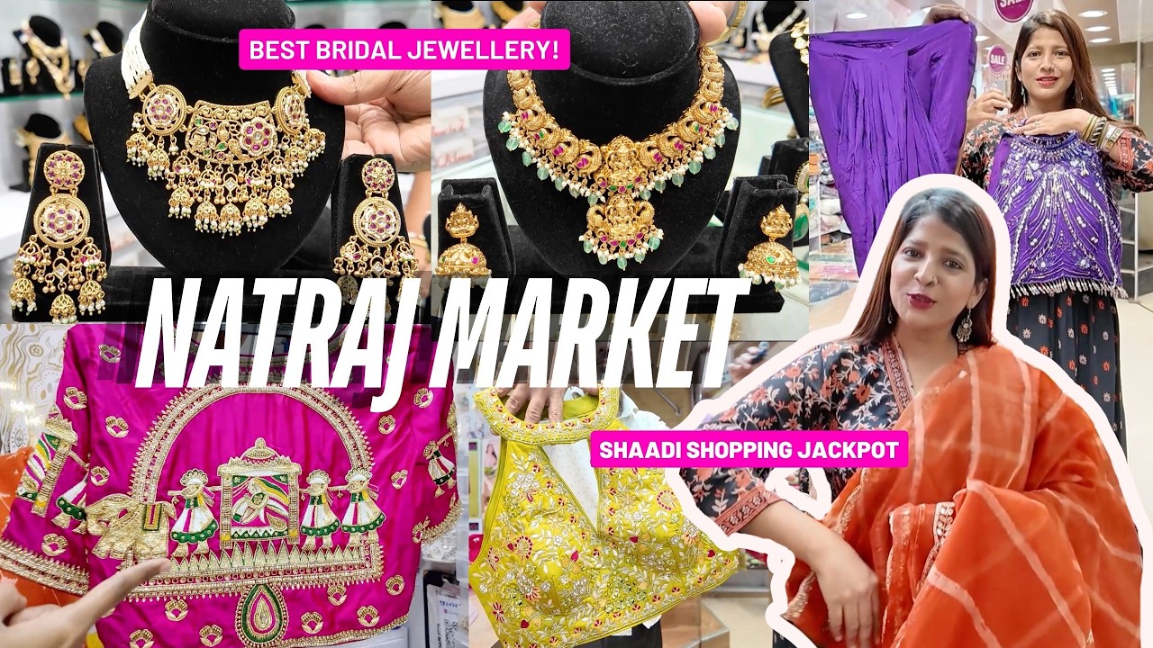 Is THIS Mumbai’s Best Wedding Shopping Market? | Natraj Market Malad Tour
