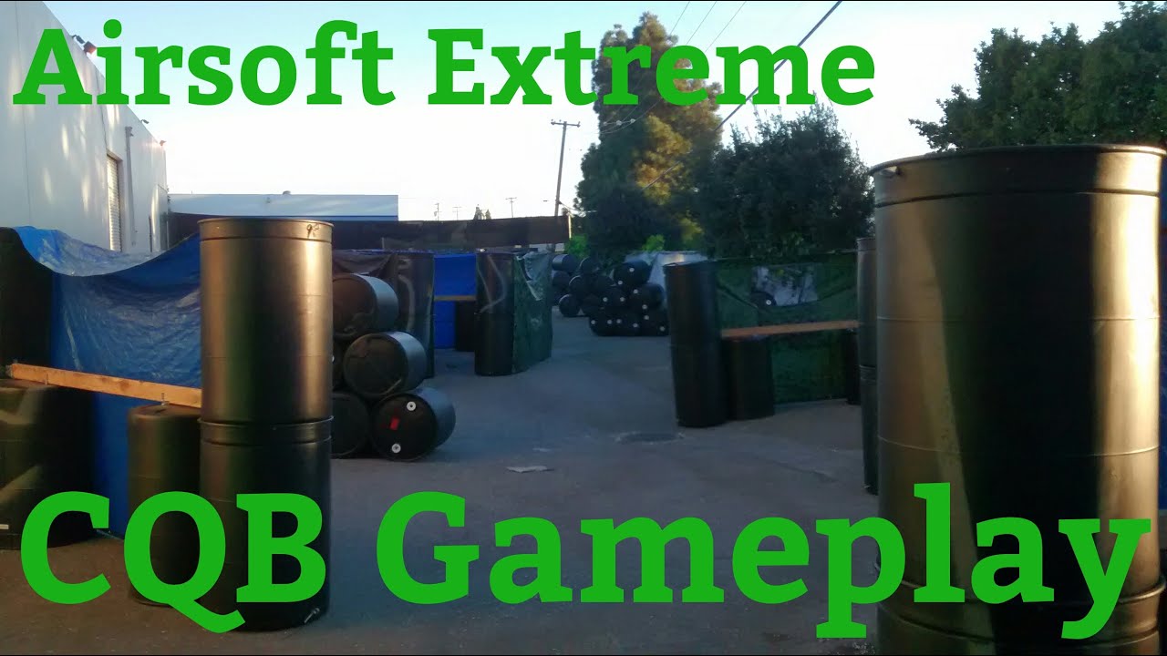 CQB Gameplay: Airsoft Extreme 2 (AEX) Santa Clara, California 2016