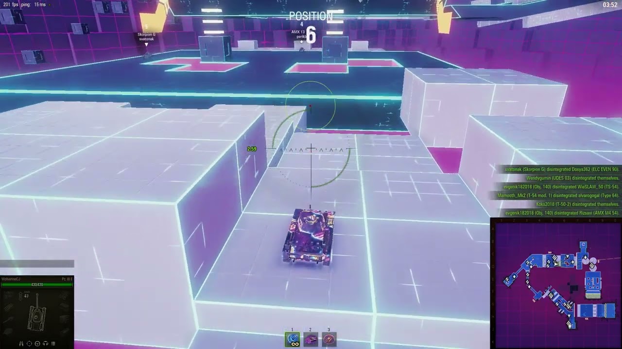 World of Tanks - Neon Dash - Pz. III E