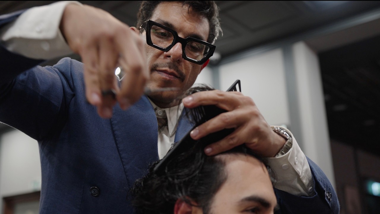 Satisfying Classic Haircut ASMR | Scissor Over Comb | Relaxing Barber Sounds