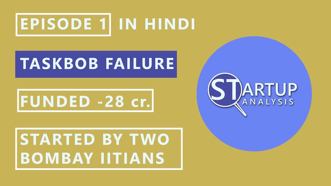 TaskBob Failure | Hindi | StartupFailure | Startup Analysis