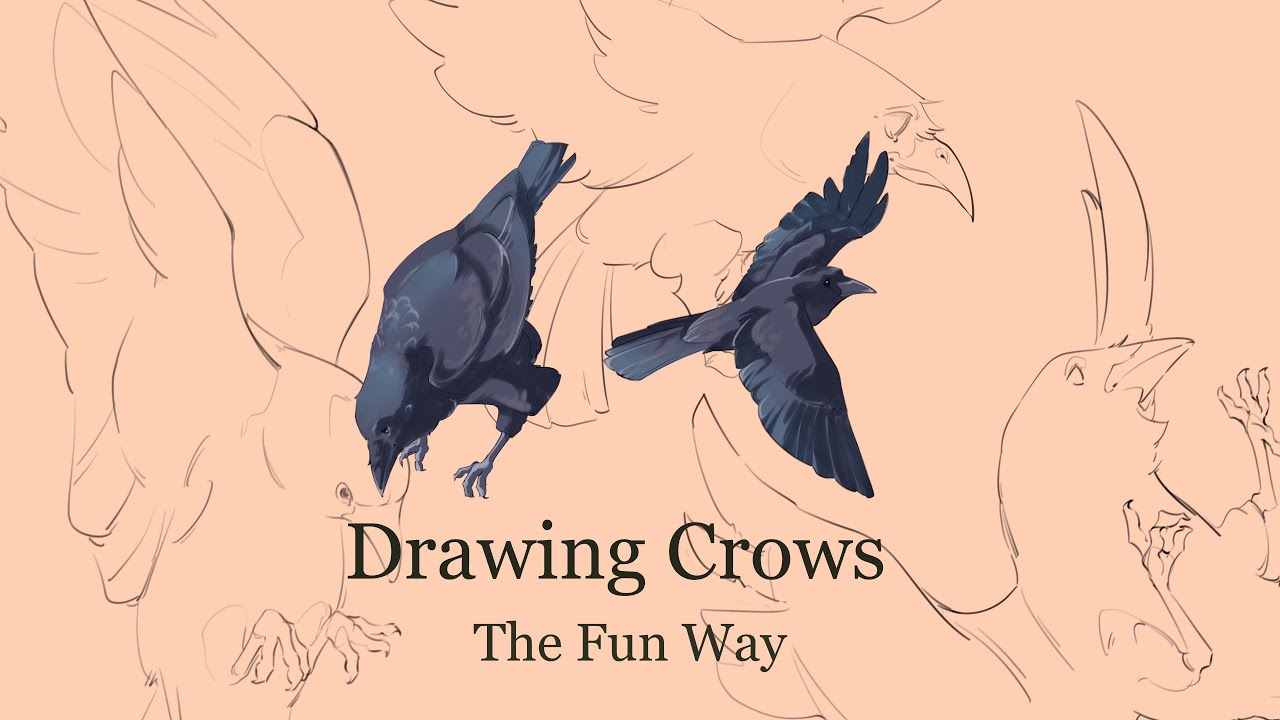Tips and Tricks: Drawing Crows