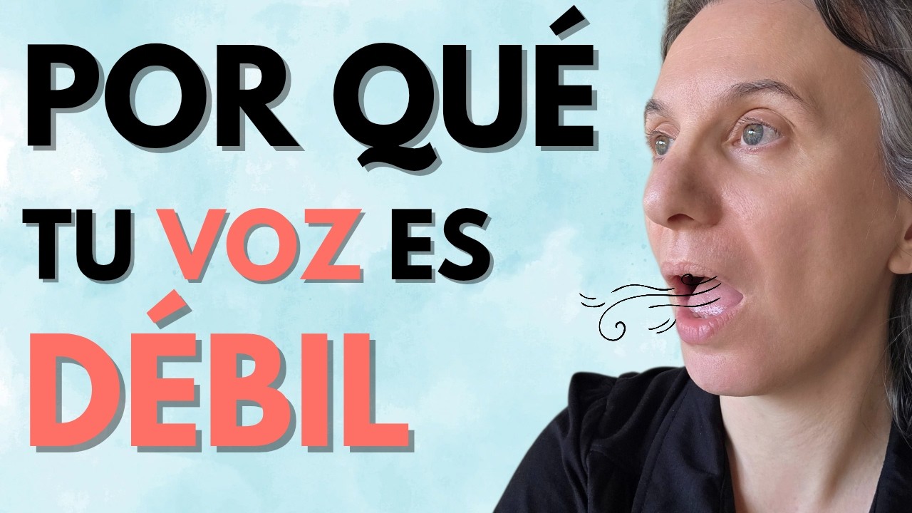 Voz débil y aireada al cantar: causas + ejercicios para solucionarlo