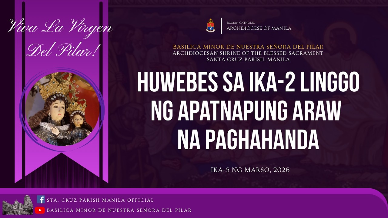 Huwebes sa Ika-2 Linggo ng Apatnapung Araw na Paghahanda