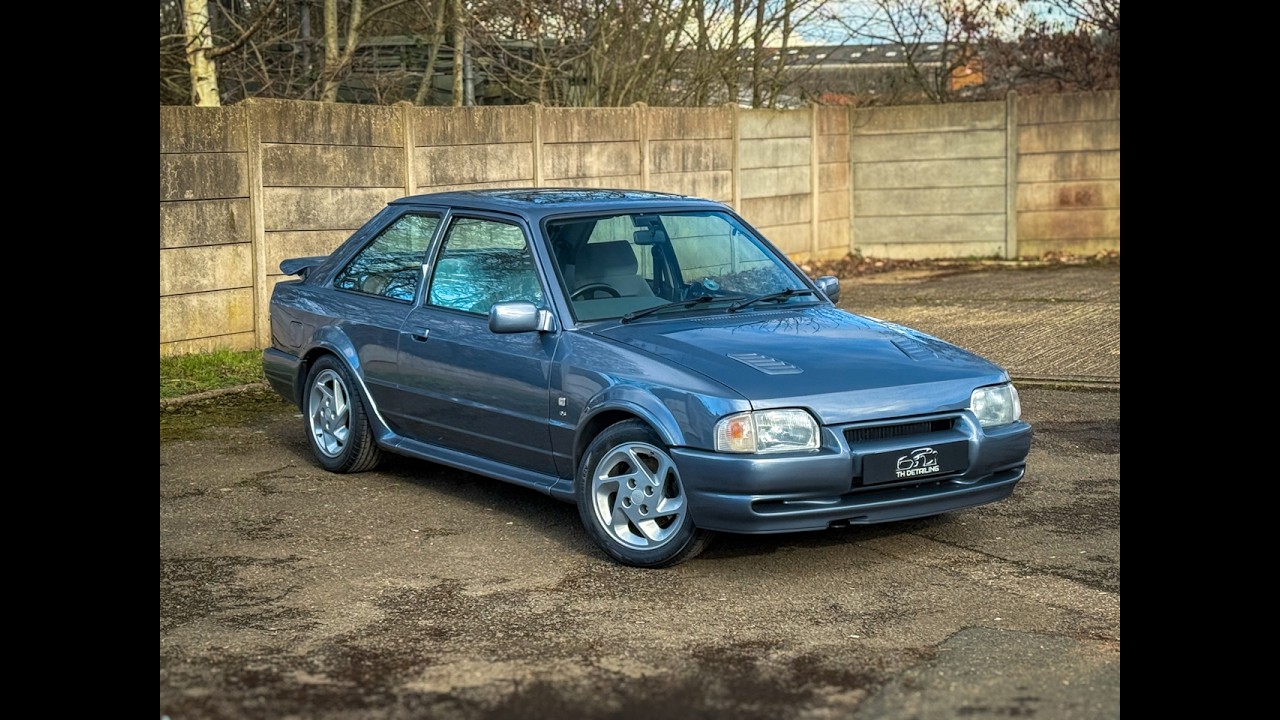 Restored Ford Escort RS Turbo Gets The FULL Protection Treatment
