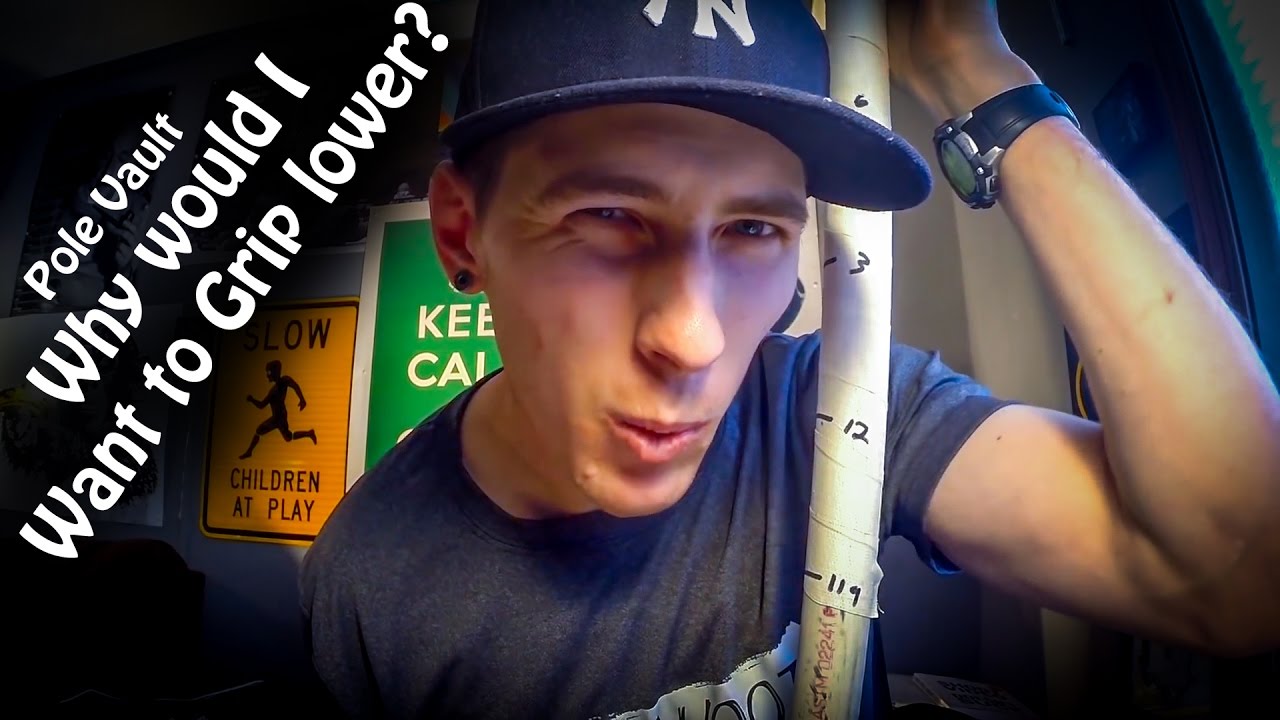 Gripping Lower to Go Higher? | Team Hoot Pole vault