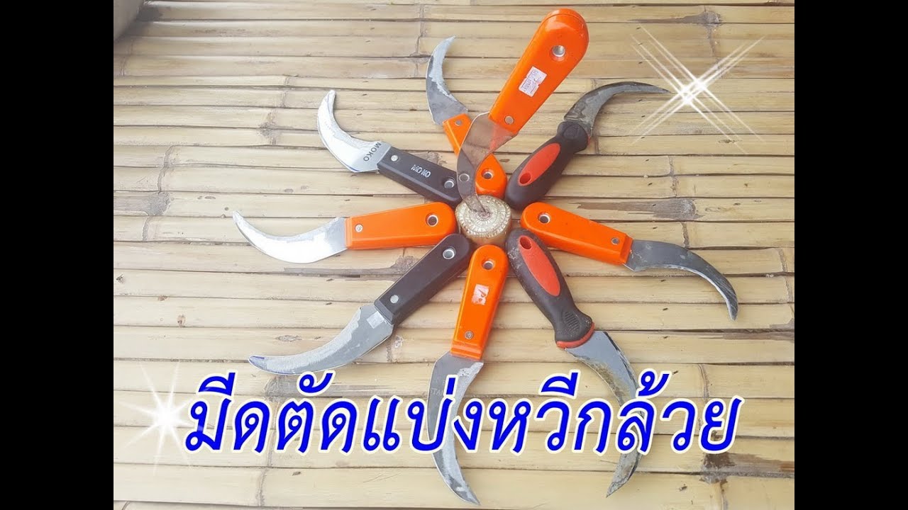 การทำมีดตัดหวีกล้วย คุณยาว 0925488631