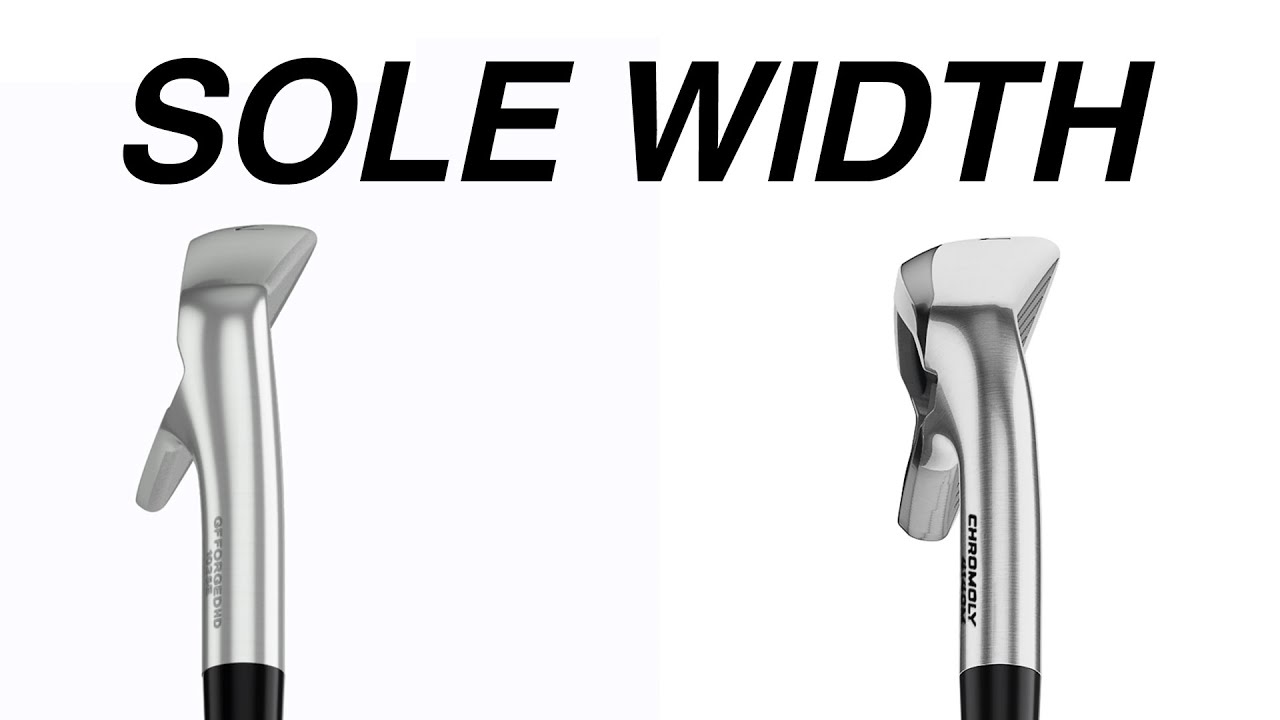 Are your irons the correct SOLE WIDTH for you? // Turf Interaction & Better Divots