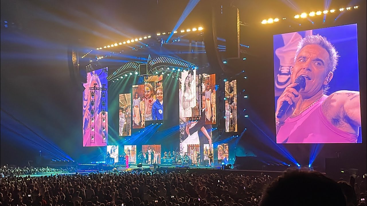 Robbie Williams - My Way Live BRITPOP Tour Paris Defense Arena 02.07.2025