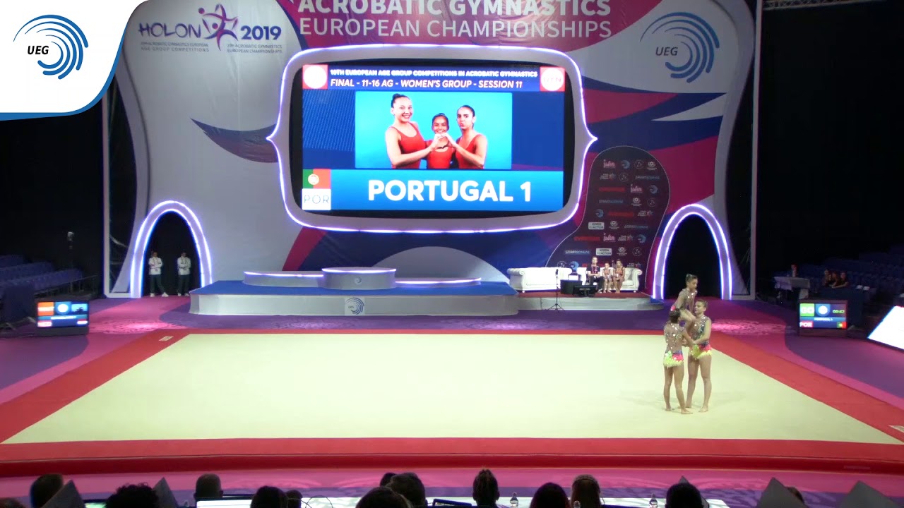 Women's group Portugal - 2019 European Age Group competitions, 11 - 16 final
