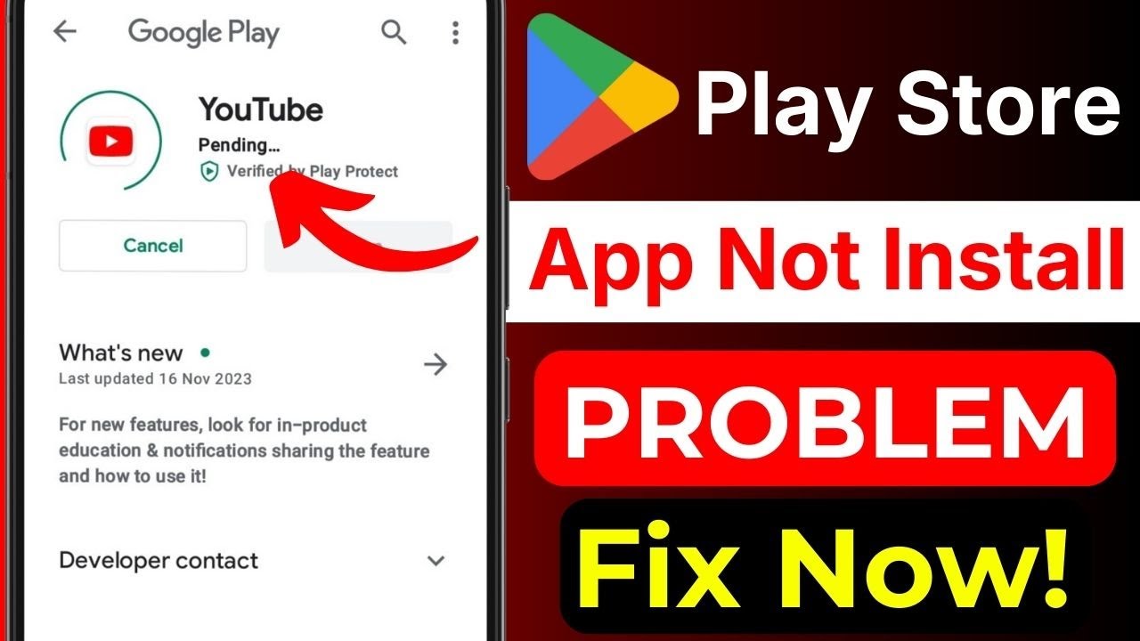Fix Play Store App Not Installing 2026 | Download Pending & Install Failed Solution