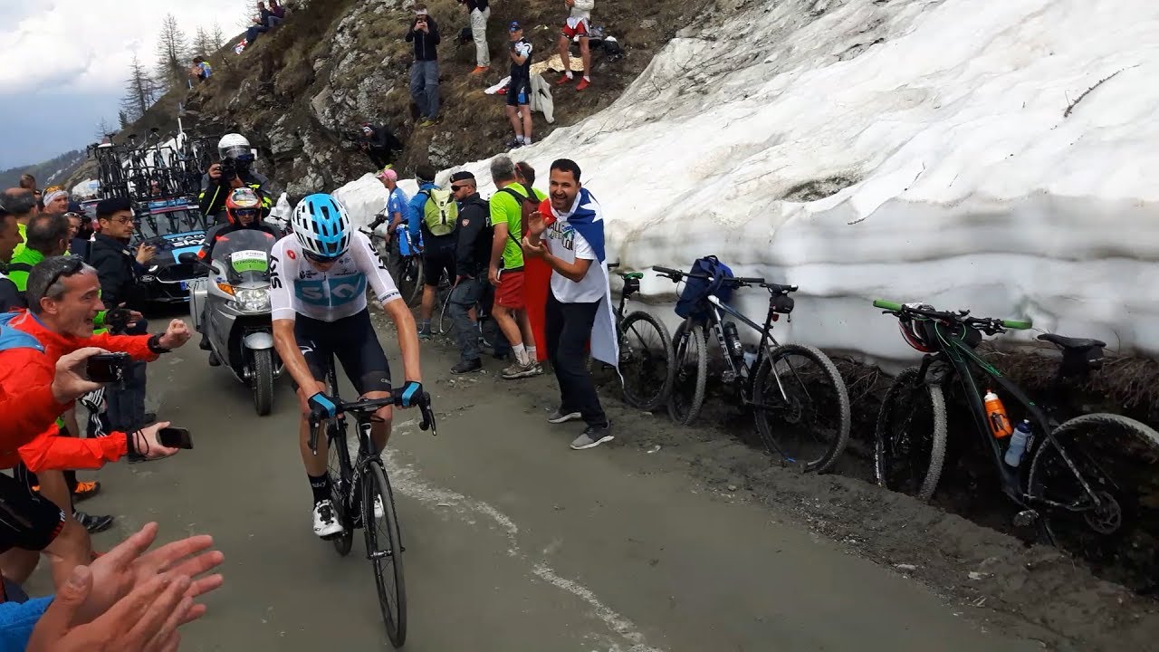 Colle delle Finestre Froome Attack - Brave Froome | Giro d'Italia 2018 Stage 19 HD