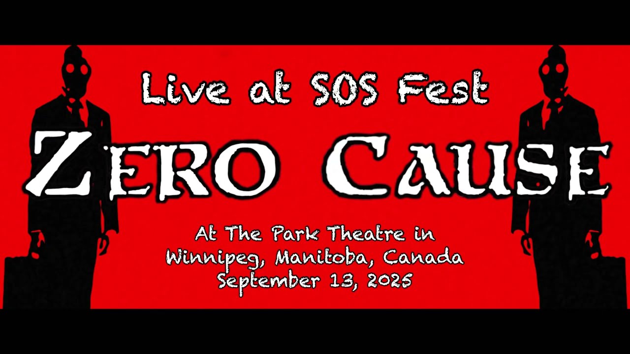 Zero Cause captured live at The Park Theatre in Winnipeg, Manitoba, Canada on September 13, 2025
