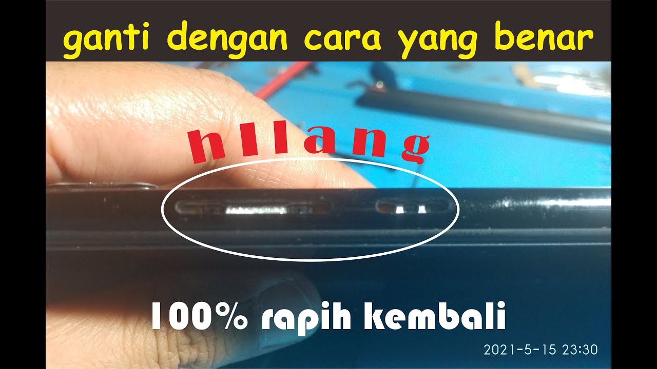ganti tombol power dan volume redmi note 7 redmi note 8