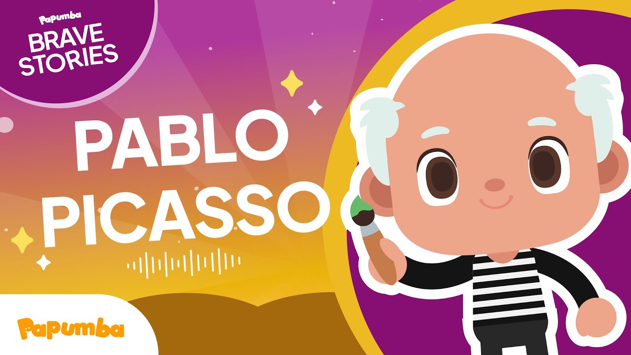 QUEM FOI PABLO PICASSO PARA CRIANÇAS 🎨✨ | O MESTRE DA ARTE MODERNA | Histórias para dormir
