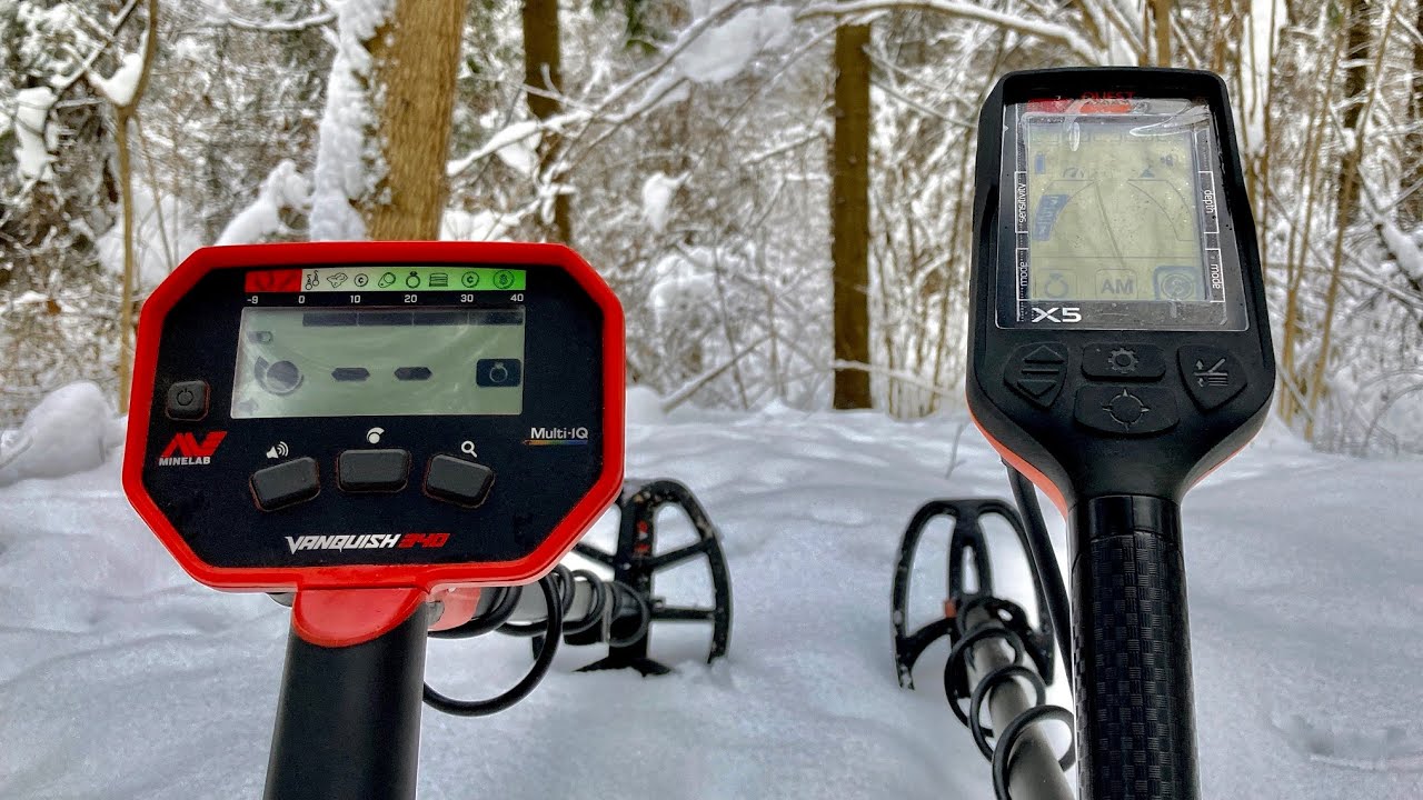 Vanquish 340 vs Quest X5. Дешевые металлоискатели.