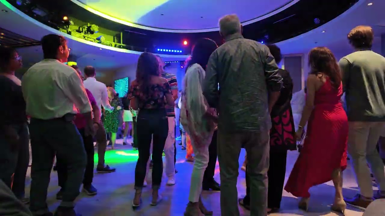 Dancing on a cruiseship